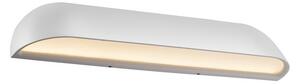 NORDLUX Venkovní nástěnné LED svítidlo FRONT, 12W, teplá bílá, bílé, 36cm 84091001