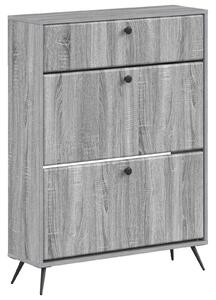 Skříň na obuv BREDA 78 x 24 x 103 cm Kompozitní dřevo