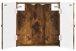 Skříň na terče BREDA Kouřový dub 52,5 x 10,5 x 53,5 cm