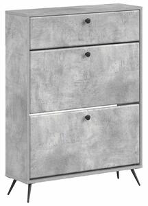 Skříň na obuv BREDA 78 x 24 x 103 cm Kompozitní dřevo