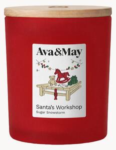 Vonná svíčka Santa's Workshop (vanilka, cukrová vata a kořenité tóny)