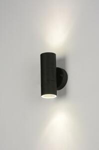 Nástěnné bodové venkovní LED svítidlo Arco Pure Plus (Nástěnné venkovní světlo černé, 2x GU10, IP44)