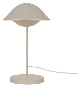 NORDLUX Designová kovová stolní lampa FREYA, 1xE14, 40W, béžová 2213115009
