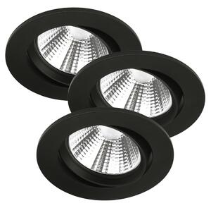 Nordlux LED bodové svítidlo Fremont 3-Kit IP65 2700K Barva: Černá
