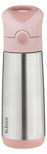 B.Box Termoska na pití s brčkem 500 ml blush crush