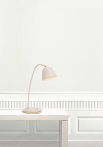 NORDLUX Vintage stolní kovová lampa FLEUR, 1xE14, 15W, béžová 2112115001