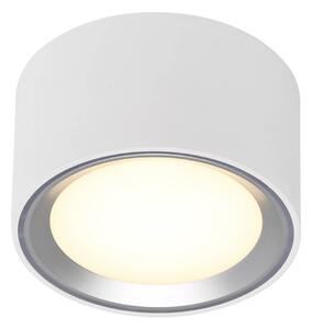 NORDLUX Stmívatelné LED stropní osvětlení FALLON, 5,5W, teplá bílá, bílé, stříbrné 47540132