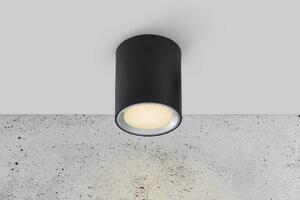 NORDLUX Stmívatelné LED stropní svítidlo FALLON, 5,5W, teplá bílá, černé, stříbrné 47550103