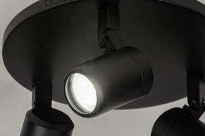 Stropní koupelnové bodové LED svítidlo Genova Black III (LMD)