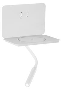 ONLI - LED Flexibilní lampička s policí WIK LED/6,5W/230V + LED/3W bílá