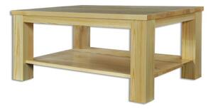 Drewmax ST117-100 - Konferenční stolek z masivní borovice 100x60x50cm - Šedá