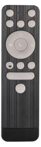 LED Stmívatelné stropní svítidlo s ventilátorem GHANA LED/24W/230V bílá/černá+DO