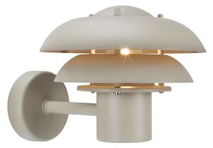 NORDLUX Venkovní nástěnná kovová lampa KURNOS, 1xE14, 25W, písková 2118061008