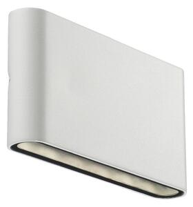 NORDLUX Venkovní nástěnné LED osvětlení KINVER, 2x6W, teplá bílá, bílé 84181001