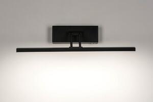 Nástěnné designové LED svítidlo Alfonso Black (LMD)