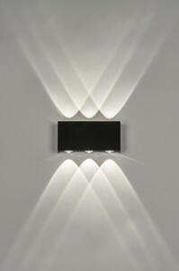 Nástěnné designové venkovní LED svítidlo James Black (LMD)