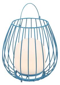 NORDLUX Přenosná stmívatelná venkovní LED lampička, modrá 2218105006