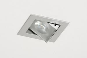 Zápustné koupelnové bodové šedé designové LED svítidlo Ariva Grey (LMD)