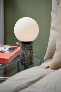 NORDLUX Designová mramorová stolní lampa LILLY, 1xE14, 25W, šedá 2213575010