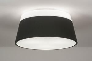 Stropní designové LED svítidlo Mannes Qualta 45 Black (LMD)