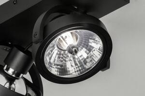 Stropní nebo nástěnné bodové svítidlo Spot Future Black II (LMD)