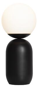 NORDLUX Retro kulatá stolní lampa NOTTI, 1xE14, 25W, černá 2011035003