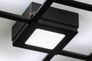 Stropní designové LED svítidlo Dualle Quadra Black (LMD)