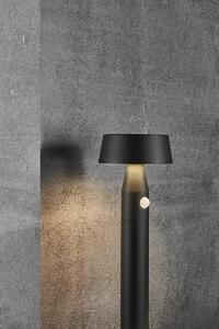 NORDLUX Venkovní LED zapichovací svítidlo s čidlem NAMA, 1W, teplá bílá, černé 2118268003