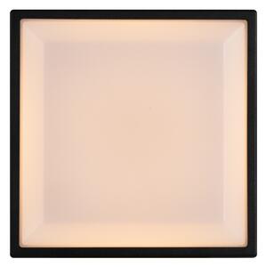 NORDLUX Venkovní nástěnné hranaté LED osvětlení OLIVER, 6W, teplá bílá, černé 2218251003