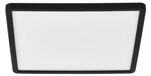 NORDLUX Koupelnové stmívatelné LED stropní svítidlo OJA, 14,5W, teplá-denní bílá, 30x30cm, černé 2015066103