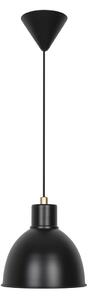 NORDLUX Kovový závěsný lustr POP, 1xE27, 40W, matný černý 2213623003
