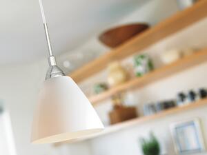 NORDLUX Moderní závěsné osvětlení do kuchyně READ, 1xE27, 60W, 20cm, opálové sklo 73163010