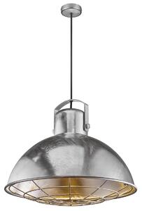 NORDLUX Industriální závěsné svítidlo PORTER, 1xE27, 60W, stříbrné 2213043031