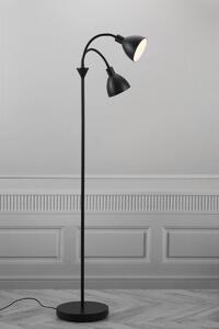 NORDLUX Moderní stojací lampa RAY, 2xE14, 40W, černá 63224003