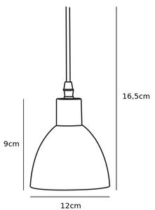 NORDLUX Set 2x závěsné osvětlení nad jídelní stůl RAY, 2xE14, 40W, bílé 63233001