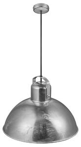NORDLUX Industriální závěsné svítidlo PORTER, 1xE27, 60W, stříbrné 2213043031