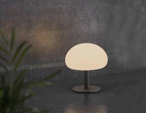 NORDLUX Nabíjecí LED venkovní stolní lampa SPONGE, 4,8W, teplá bílá, 21,5cm, bílá 2018135003