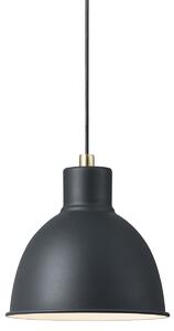 NORDLUX Industriální kovové závěsné osvětlení POP ROUGH, 1xE27, 60W, šedé 48733011