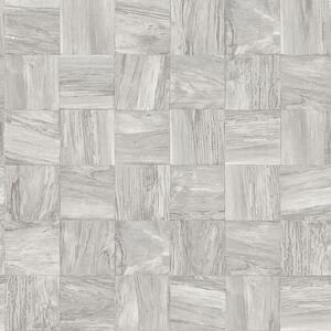 Vliesová tapeta na zeď šedá Dřevo, imitace dřevěného obložení 347518, Matières - Wood, Origin
