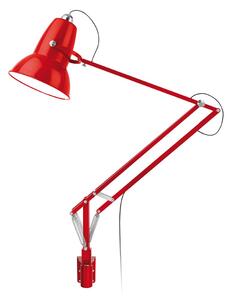 Nástěnná červená venkovní lampa Giant 1227 Outdoor Karmin Red (Velké nástěnné nastavitelné venkovní svítidlo Anglepoise)