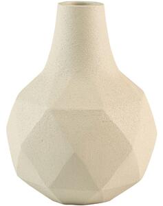 DNYMARIANNE -25% Béžová kovová váza ZUIVER BLOOM 16 cm