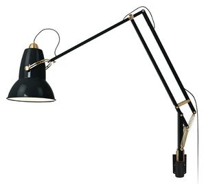 Nástěnná černá lampa Original 1227 Giant Messing Schieffer Black (Velké nástěnné nastavitelné svítidlo Anglepoise)