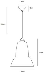 Závěsné svítidlo Original 1227 Giant Pendant Tief Black (Anglepoise)