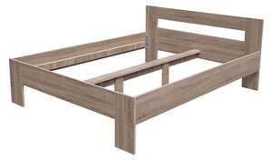 Dřevěná postel Nikola II, 160x200, dub
