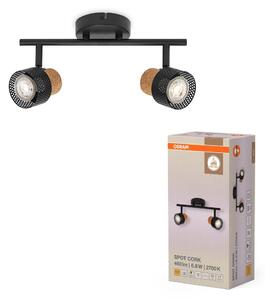 Černé stropní svítidlo LED Spot dekorativní 338 mm 36°, teplá bílá