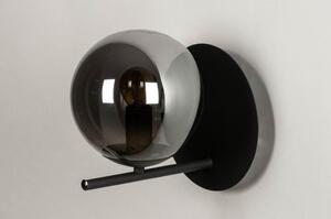 Nástěnné designové svítidlo Gionna Nero (LMD)