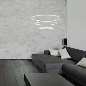 RABALUX Závěsný kruhový LED lustr do obýváku DONATELLA, 95W, denní bílá 002545