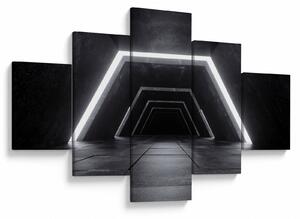 Obraz - Futuristický tunel (125x70 cm)