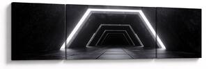 Obraz - Futuristický tunel (170x50 cm)