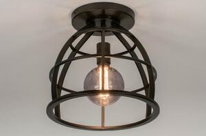 Stropní designové industriální svítidlo Arthur Nero 2 (LMD)